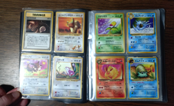 Pokemon binder of 47 x vintage Japanese JP cards - Base Set, Fossil, Jungle, Gym - Image 5