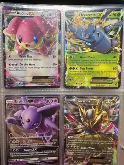 Pokemon TCG Cards Binder Lot (66 CARDS) V, VMAX, VSTAR, Trainer Gallery, GX, EX - Image 1
