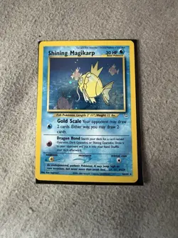 Pokemon TCG Shining Magikarp Neo Revelation Holo Card 66/64 Near Mint Condition - Image 2