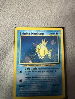 Pokemon TCG Shining Magikarp Neo Revelation Holo Card 66/64 Near Mint Condition - Image 3