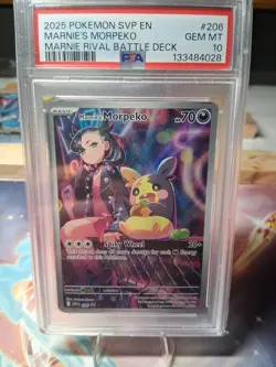 Marnie’s Morpeko 206 Sv: Scarlet & Violet Promo Cards Holo - Image 1