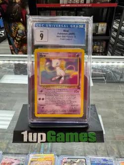 2000 Pokemon Black Star Promo Mew #8 Holo CGC 9 graded card - Image 1