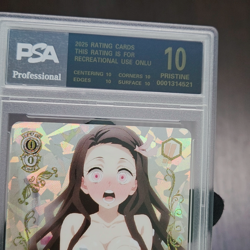 SHOWERS SERIES Nezuko Kamado Demon Slayer Holographic ACG Card Slab SB68 - Image 2