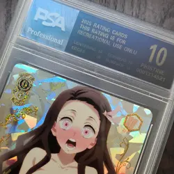 SHOWERS SERIES Nezuko Kamado Demon Slayer Holographic ACG Card Slab SB68 - Image 3