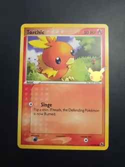 Pokemon TCG Torchic 74/109 Jumbo Card Celebrations 25th Anniversary NM - Image 1