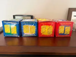 1999 Burger King 4 of 6 Pokemon 23k Gold Plated Cards W/ Box, Balls and COA - Image 3