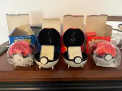 1999 Burger King 4 of 6 Pokemon 23k Gold Plated Cards W/ Box, Balls and COA - Image 5
