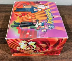 EMPTY Pokemon Unlimited GYM CHALLENGE Booster Box (No Packs or Cards Included) - Image 2