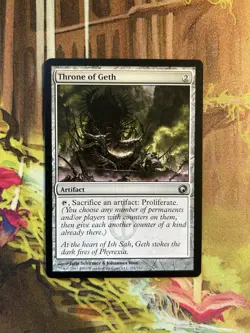 Throne of Geth MTG NM Scars of Mirrodin - Image 1
