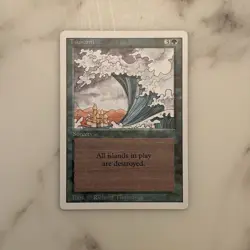 MTG Magic the Gathering Tsunami (222/306) Revised Edition LP/MP - Image 1