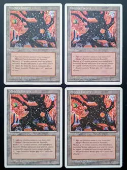 MtG | 4 x Mishra's Factory | Fourth Edition | Magic The Gathering - Image 1
