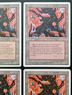 MtG | 4 x Mishra's Factory | Fourth Edition | Magic The Gathering - Image 3