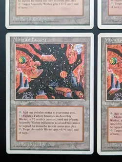 MtG | 4 x Mishra's Factory | Fourth Edition | Magic The Gathering - Image 4