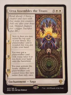 Urza Assembles the Titans - Dominaria United - Magic the Gathering MTG Nice! - Image 1