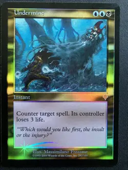 Magic The Gathering Undermine Invasion Foil - Image 1