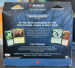 Magic The Gathering Warhmmer Tyranid Swarm Commander Deck-New-dmg-FreeShippin - Image 2