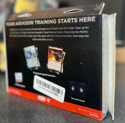 Magic The Gathering Assassin's Creed Starter Kit-New-Open-Damgd-Free Shipping - Image 2