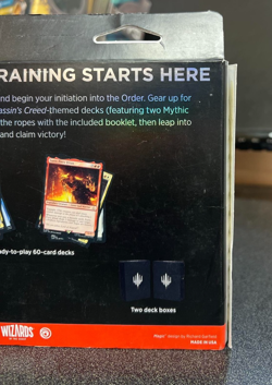 Magic The Gathering Assassin's Creed Starter Kit-New-Open-Damgd-Free Shipping - Image 3