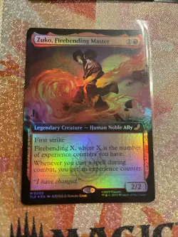 Zuko, Firebending Master (Extended Art) Foil- Avatar: The Last Airbender - Image 1