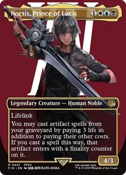Noctis, Prince of Lucis - Borderless (FIN) Final Fantasy - NM - Image 1