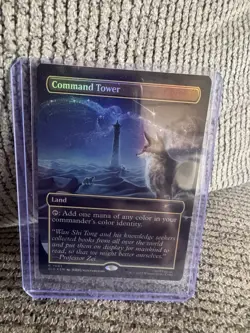 Magic: The Gathering Secret Lair Drop NM Rainbow Foil Command Tower (7063) - Image 2