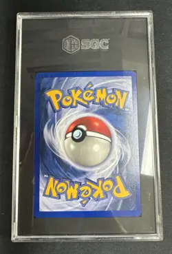 Pokemon TCG Holo Machamp Base Set 1st Edition #8 Graded SGC 8 NM/MT - Image 2