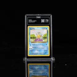 TAG 7.5 Pokemon Squirtle 063/102 Base Set Regular - Image 1