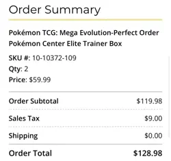 Mega Evolution Perfect Order Pokemon Center ETB PRESALE Elite Trainer Box - Image 3