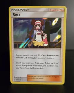 Pokemon TCG - ROSA - 204/236 - HOLO - RARE - COSMIC ECLIPSE (2019) - LP/NM - Image 1