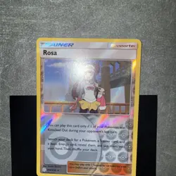 Pokemon TCG Rosa 204/236 SM Cosmic Eclipse Holo NM - Image 3