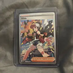 Hilda 171 Full Art Illustration Rare Pokemon White Flare Trainer Near Mint - Image 2
