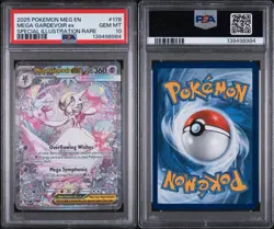 2025 POKEMON MEG EN-MEGA EVOLUTION #178 MEGA GARDEVOIR EX PSA 10 - Image 1