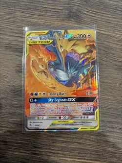 Pokemon TCG - Hidden Fates - Moltres, Zapdos Articuno GX Tag Team - 44/68 - Image 3