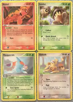 Pokemon EX Deoxys Non Holo Lot Of 4 NM 💎 - Image 1