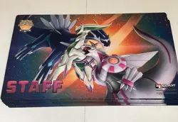 Pokemon Arceus, Dialga & Palkia Playmat - 2019 Regional Championship - Staff - Image 1
