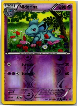 Nidorina - XY - Primal Clash 67/160 - Uncommon - NM Pokemon TCG - Image 1