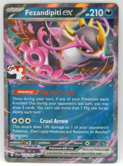 2025 Pokemon Play! Prize Pack Series 7 #38 - FEZANDIPITI EX - Image 1