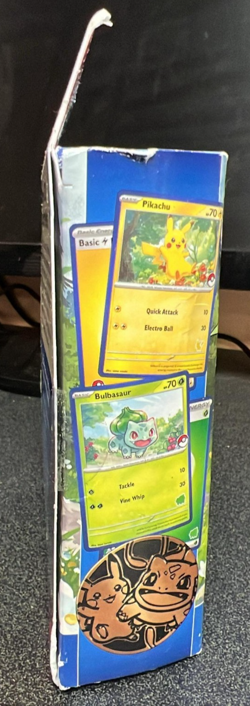 Pokemon My First Battle [Pikachu & Bulbasaur]-New-DamagedBox-Free Shipping 820650852534 - Image 2