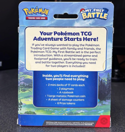 Pokemon My First Battle [Pikachu & Bulbasaur]-New-DamagedBox-Free Shipping 820650852534 - Image 2
