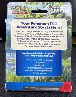 Pokemon TCG: My First Battle (Charmander & Squirtle)-New-DamagedBox-FreeShipping - Image 3