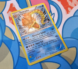 Gyarados XY109 - Pokemon XY Black Star Shining Mega Gyarados Promo Cosmos Holo - Image 2