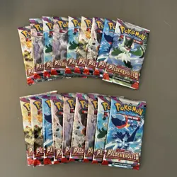 Pokemon TCG: Scarlet & Violet Paldea Evolved Booster Pack Lot of 18 New Sealed - Image 1
