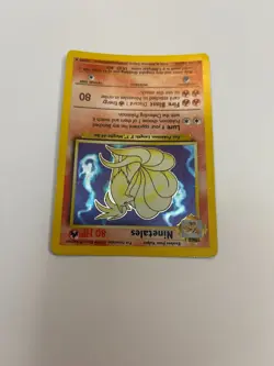 Pokemon TCG Ninetales Base Set 12/102 Holo Unlimited Holo Rare - Image 5