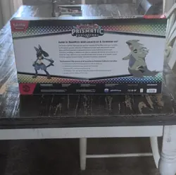 Pokemon Prismatic Evolutions Lucario EX & Tyranitar EX Premium Collection Box - Image 2