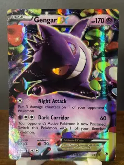 Gengar Phantom Forces 34/119 EX Pokemon TCG - Image 1