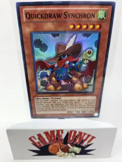 YuGiOh Quickdraw Synchron TU06-EN005 Super Rare Turbo Pack NM - Image 1