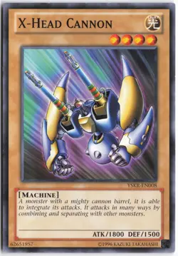 Yugioh - X-Head Cannon YSKR-EN008 Unlimited - Starter Deck: Kaiba Reloaded - Image 1