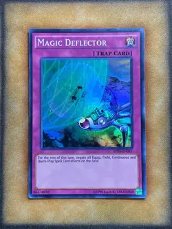 Yugioh Magic Deflector OP03-EN011 Super Rare NM - Image 1