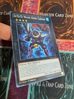 Yu-Gi-Oh! D/D/D Wave King Caesar SDPD-EN043 Common 1st Edition Near Mint a1/ - Image 2