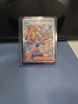 Pokemon TCG Trainer Hilda 171/86 Full Art Rare Holo Card Black Bolt White Flare - Image 1